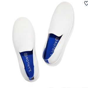 Rothy’s Bright White Slip On Sneaker